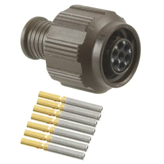 MKJ1A6W6-7SA (CONN PLUG FMALE 7POS GOLD CRIMP)