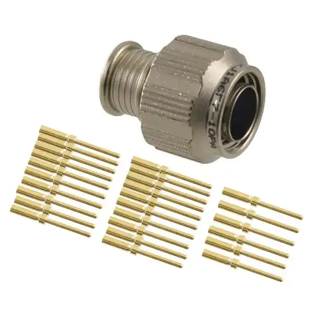 MKJ1A6F7-10PA (CONN PLUG MALE 10POS GOLD CRIMP)