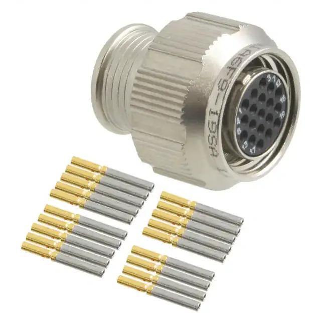 MKJ1A6F9-19SA (CONN PLUG FMALE 19POS GOLD CRIMP)