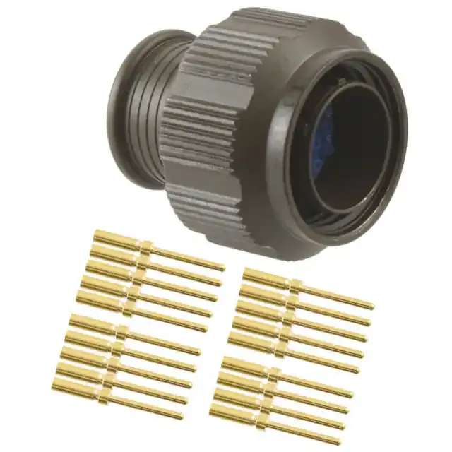 MKJ1A6W9-19PA (CONN PLUG MALE 19POS GOLD CRIMP)