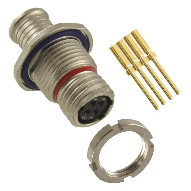 MKJ1A7F6-4SA (CONN RCPT FMALE 4POS GOLD CRIMP)