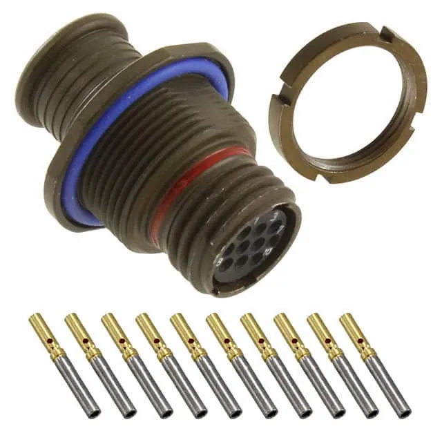 MKJ1A7W7-10SA (CONN RCPT FMALE 10POS GOLD CRIMP)