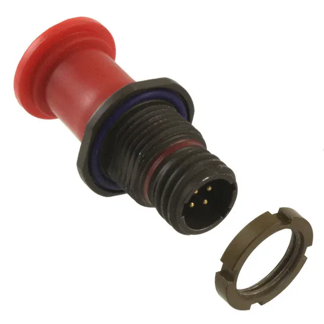MKJ1C7W6-4BA (CONN RCPT MALE 4POS GOLD SOLDER)