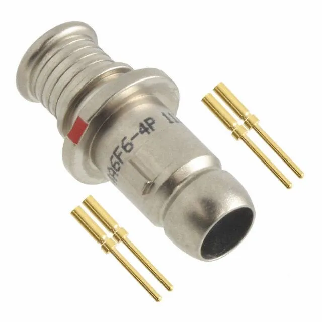 MKJ4A6F6-4P (CONN PLUG MALE 4POS GOLD CRIMP)