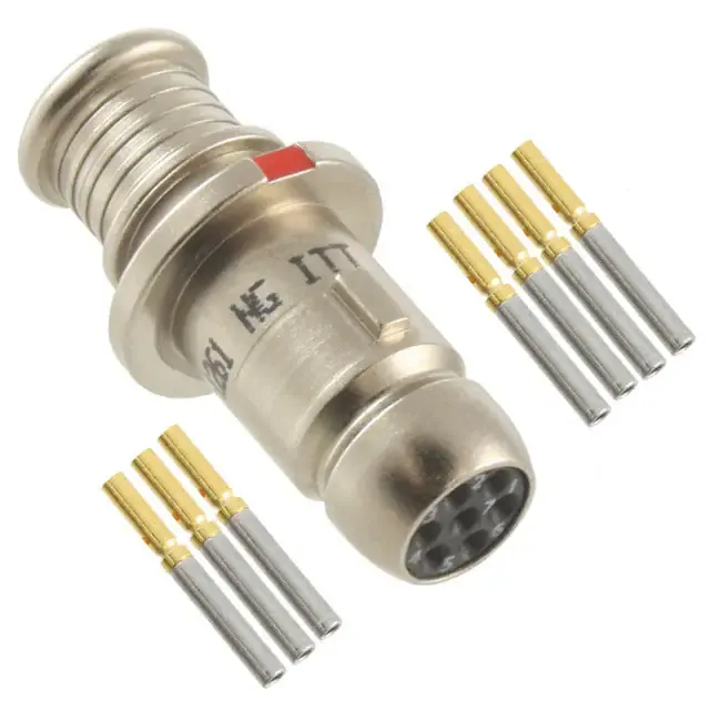 MKJ4A6F6-7S (CONN PLUG FMALE 7POS GOLD CRIMP)