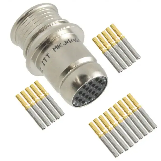 MKJ4A6F9-19S (CONN PLUG FMALE 19POS GOLD CRIMP)