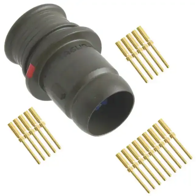 MKJ4A6W9-19P (CONN PLUG MALE 19POS GOLD CRIMP)