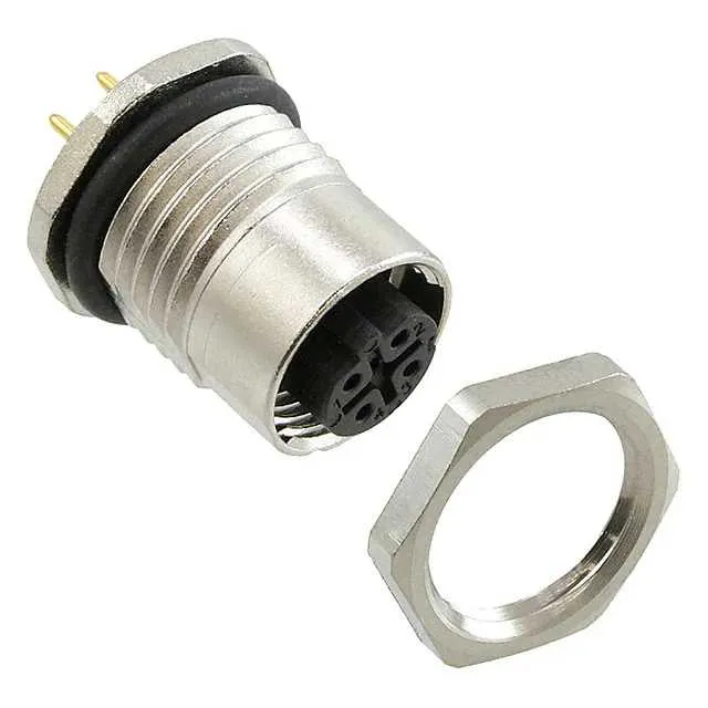 1553006 (CONN RCPT FMALE 4POS GOLD SOLDER)