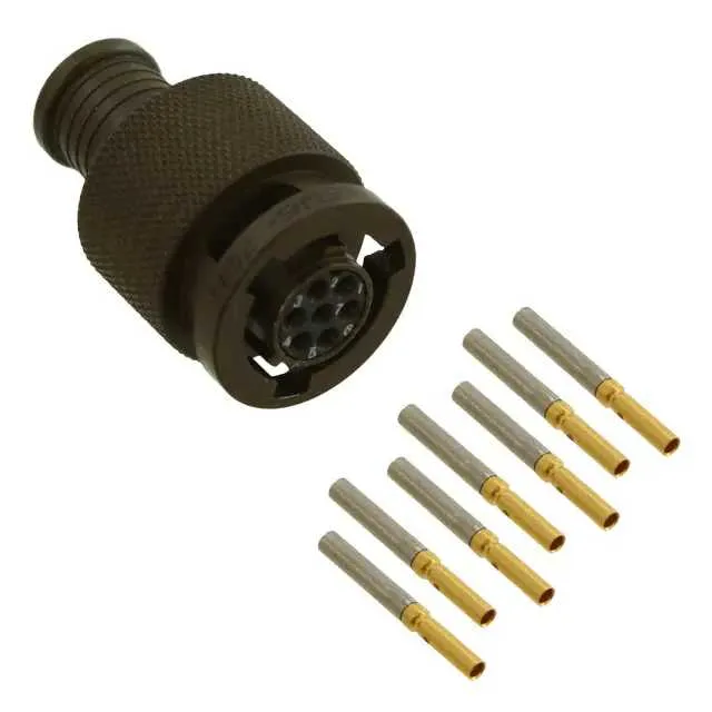 MKJ3A6W6-7SN (CONN PLUG FMALE 7POS GOLD CRIMP)