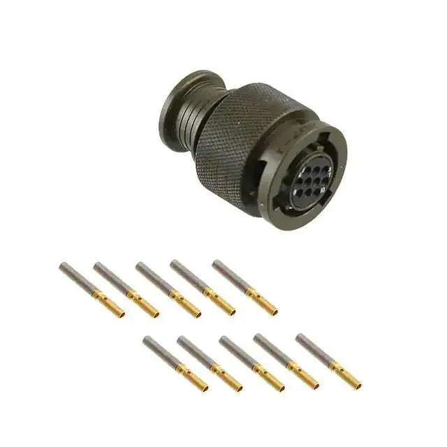 MKJ3A6W7-10SN (CONN PLUG FMALE 10POS GOLD CRIMP)