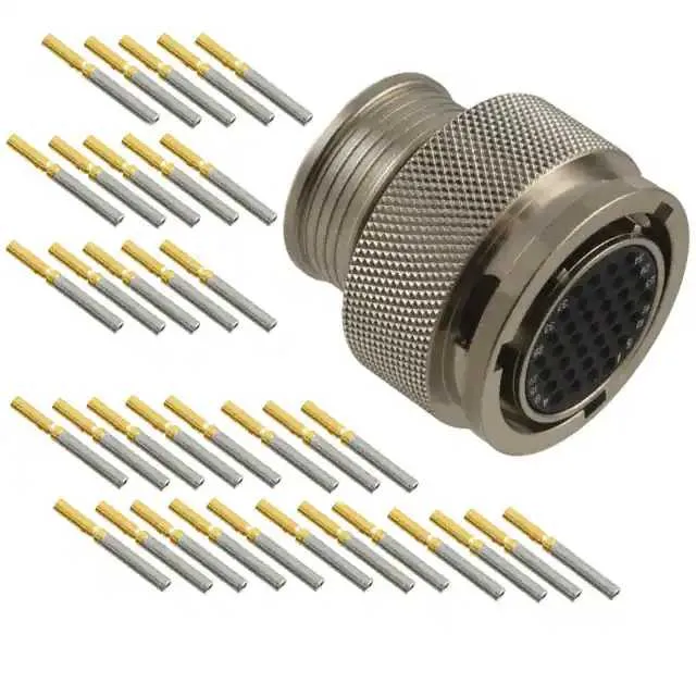 MKJ3A6F12-37SN (CONN PLUG FMALE 37POS GOLD CRIMP)
