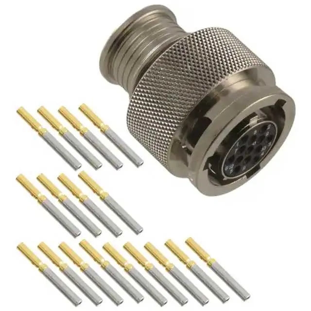 MKJ3A6F8-13SN (CONN PLUG FMALE 13POS GOLD CRIMP)