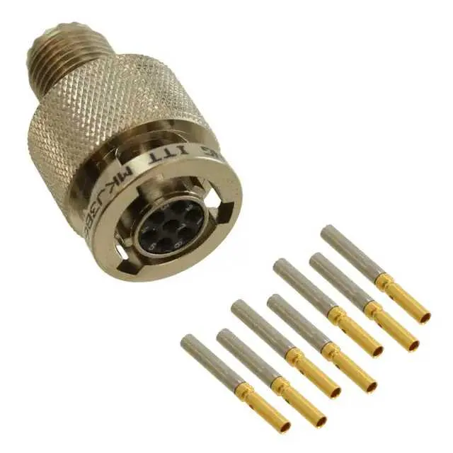 MKJ3B6F6-7SN (CONN PLUG FMALE 7POS GOLD CRIMP)