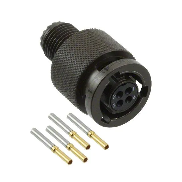 MKJ3B6W6-4SN (CONN PLUG FMALE 4POS GOLD CRIMP)