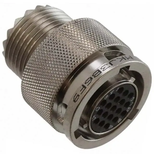 MKJ3B6F9-19SN (CONN PLUG FMALE 19POS GOLD CRIMP)