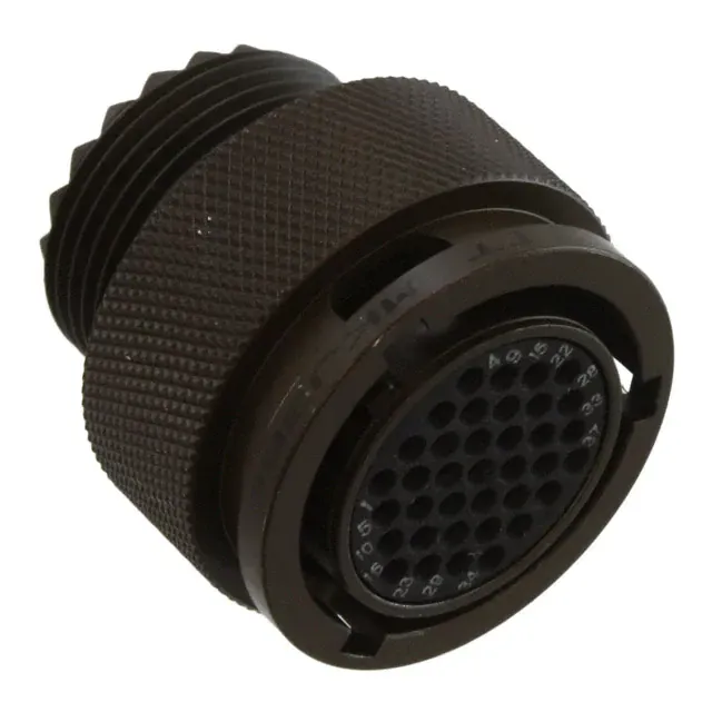 MKJ3B6W12-37SN (CONN PLUG FMALE 37POS GOLD CRIMP)