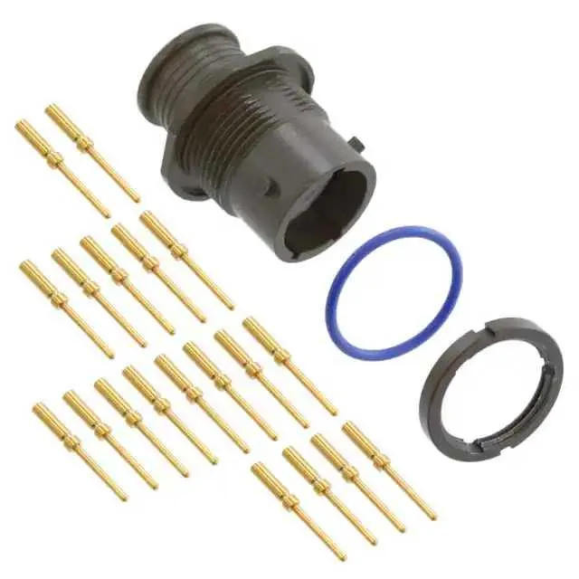 MKJ3A7W9-19PN (CONN RCPT MALE 19POS GOLD CRIMP)