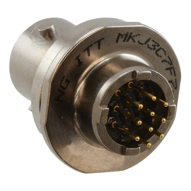 MKJ3C7F7-10BN (CONN RCPT MALE 10POS GOLD SOLDER)
