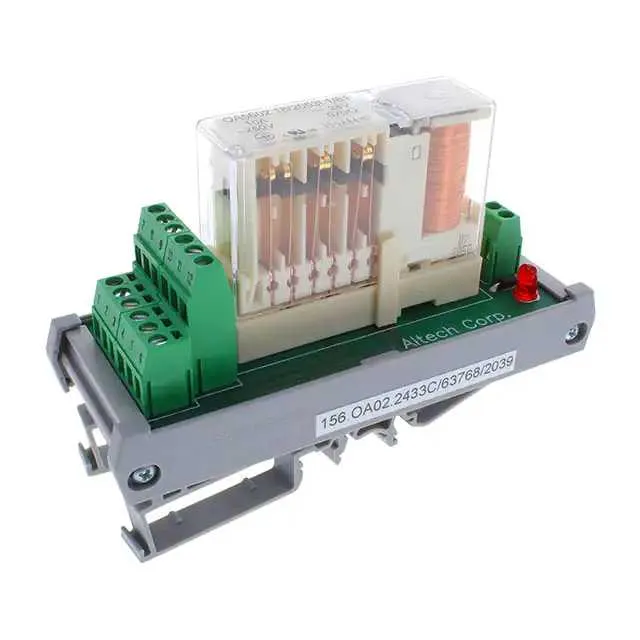 156.OA02.2433C (1 CHANNEL MODULE 6P10A 24V 3NO/3)