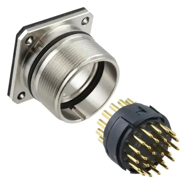 1590276 (CONN RCPT MALE 26POS GOLD SOLDER)