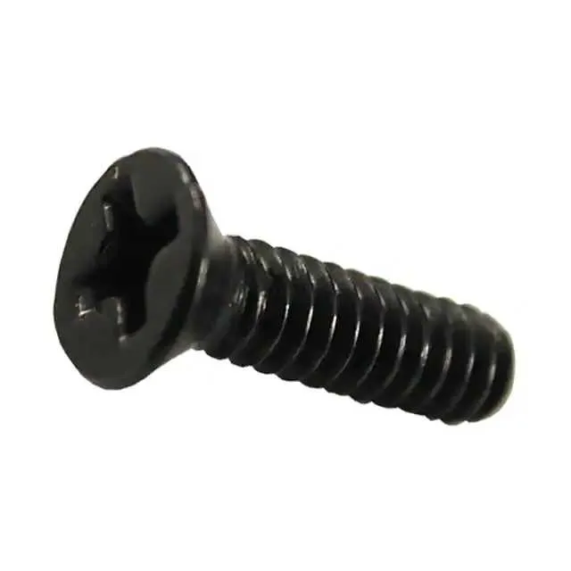 1590MS50BK (MACH SCRW FLAT PHIL #6-32 50PK)