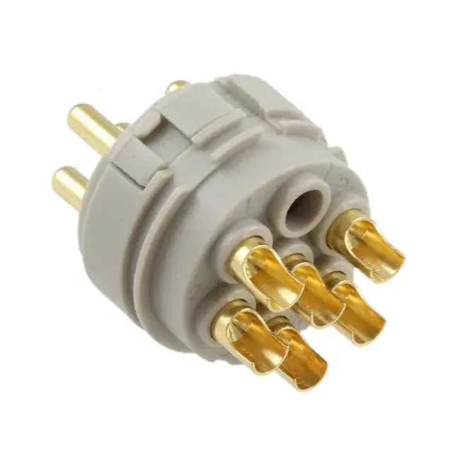 1593072 (CONN MALE INSERT 6POS SOLDER CUP)