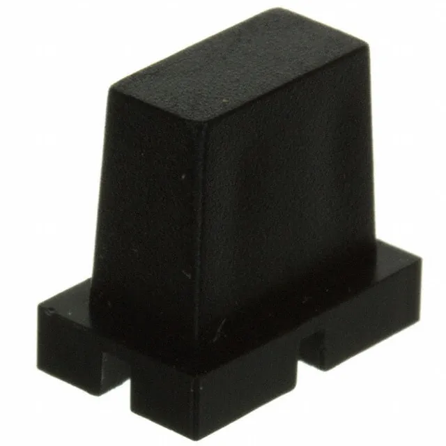 160530 (CAP PUSHBUTTON RECTANGULAR BLACK)