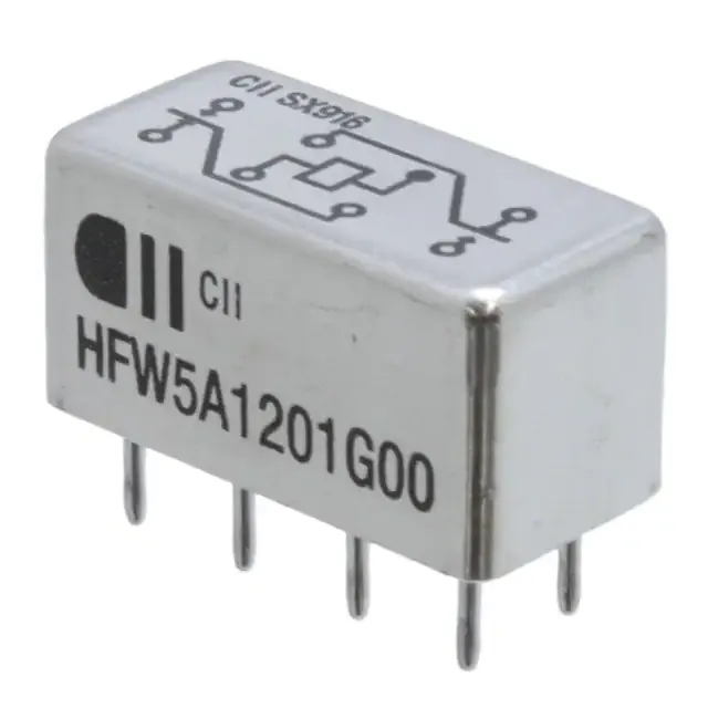 HFW5A1201G00 (RELAY GEN PURPOSE DPDT 5A 12V)