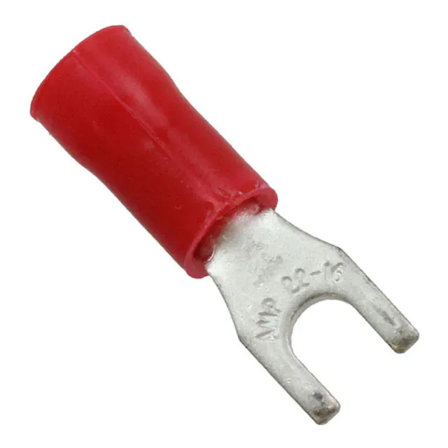 165004 (CONN SPADE TERM 16-22AWG #4 RED)