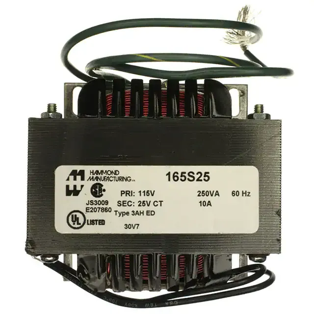 165S25 (XFRMR LAMINATED 250VA CHAS MOUNT)