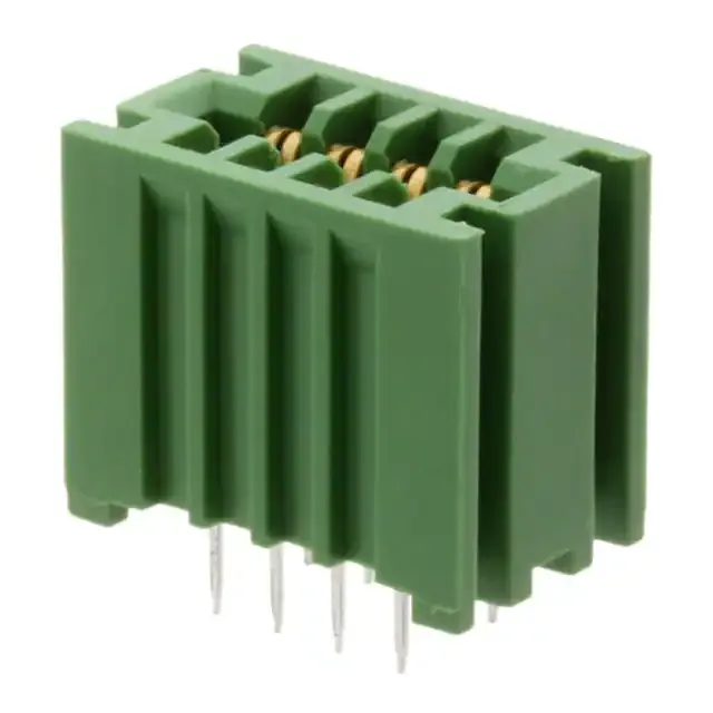 166087-4 (CONN EDGE DUAL FEMALE 8POS 0.100)