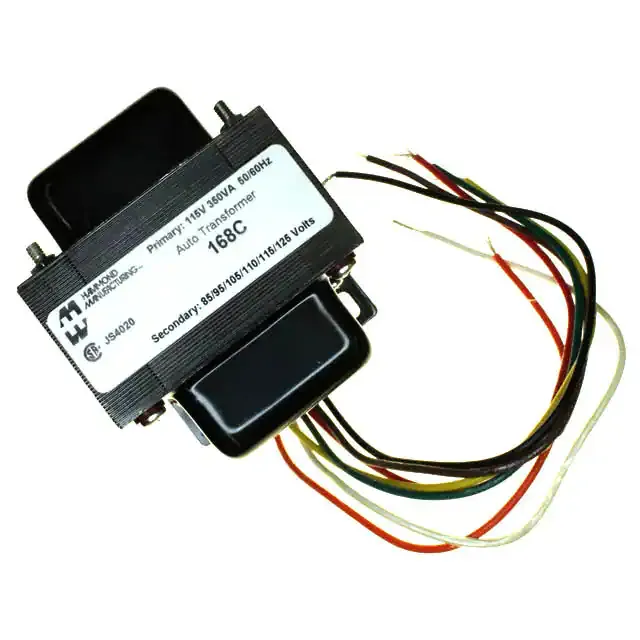 168C (TRANSFMR 115V TAPS 85-125V 350VA)