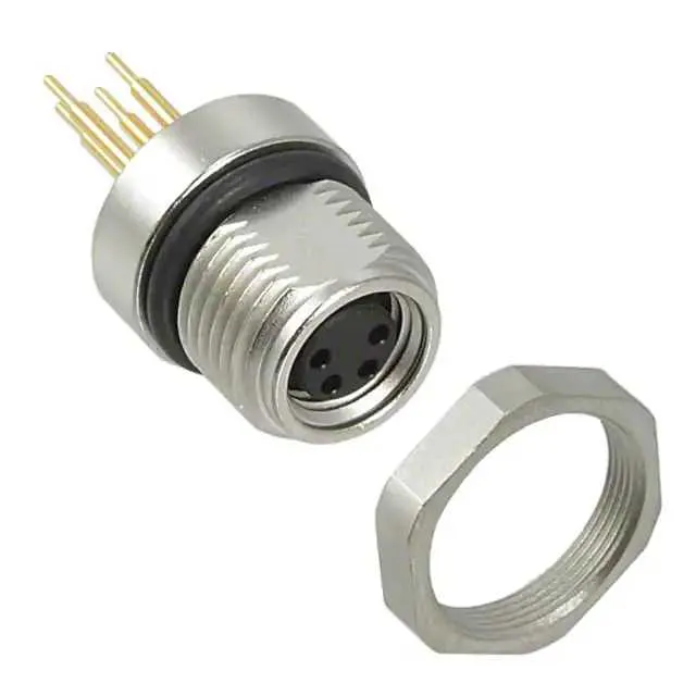 1694376 (CONN RCPT FMALE 4POS GOLD SOLDER)