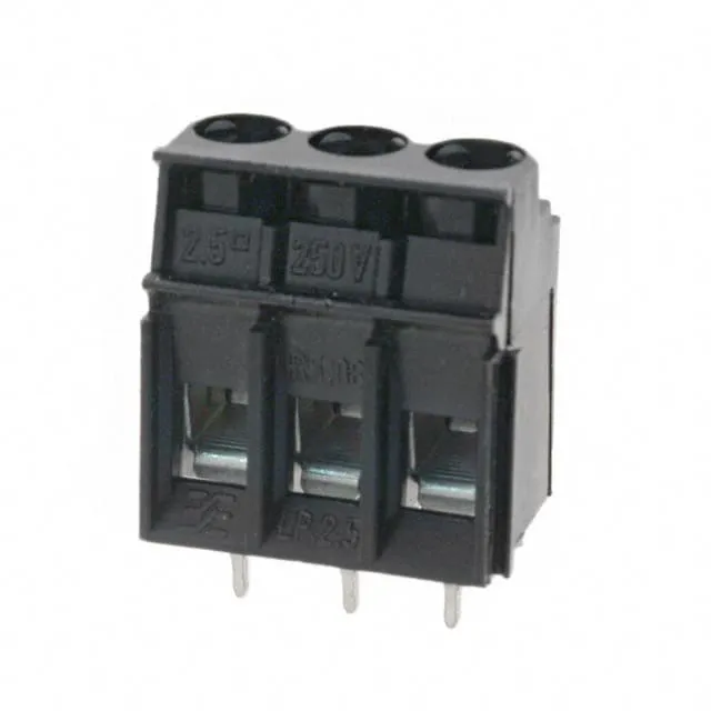 1696050000 (TERM BLOCK PCB 3POS 5.08MM BLACK)