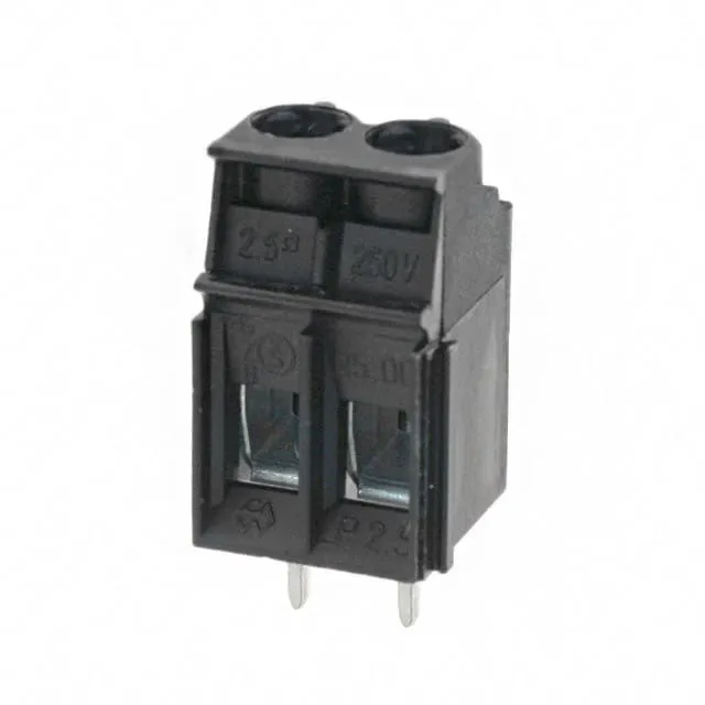 1696060000 (TERM BLOCK PCB 2POS 5.00MM BLACK)
