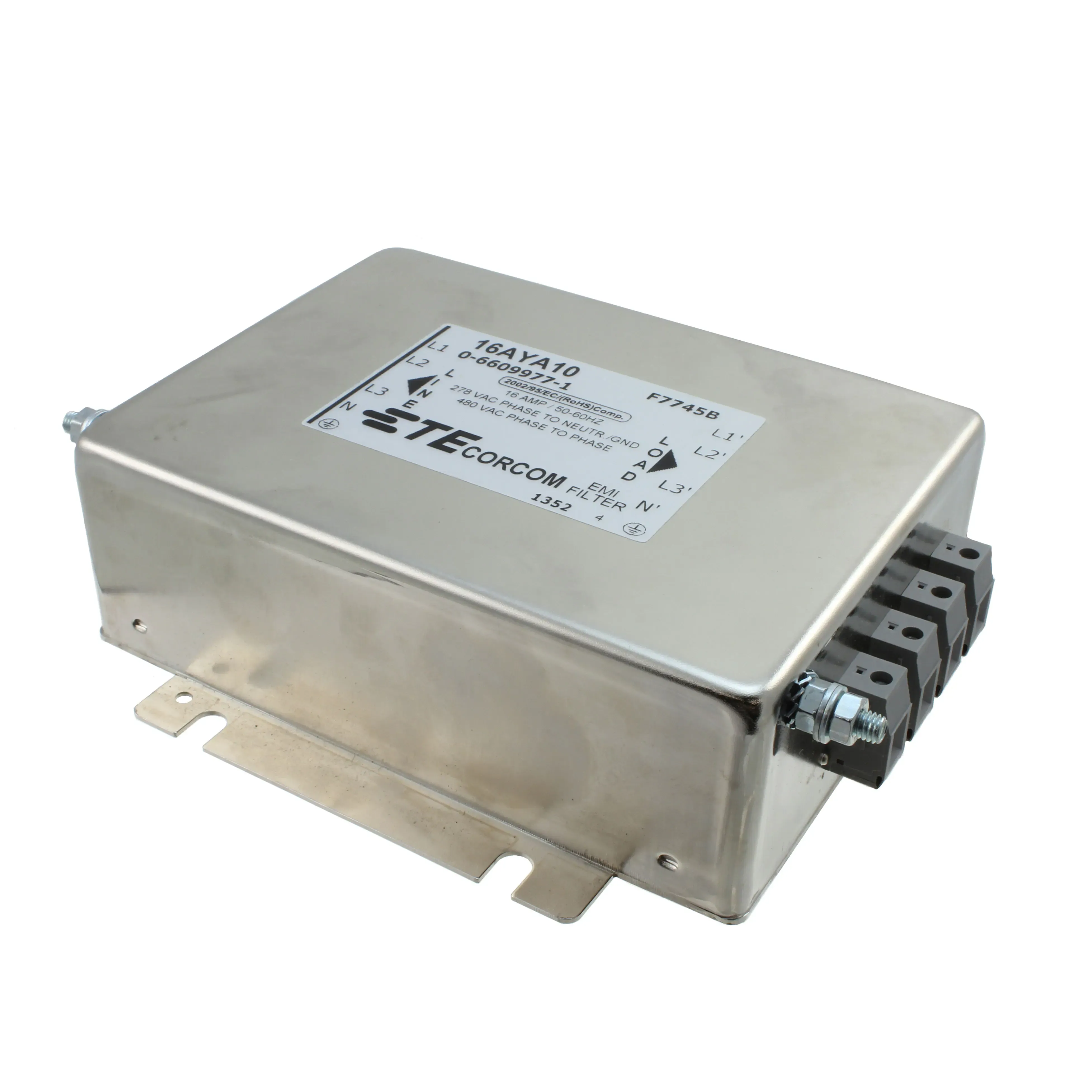 16AYA10 (LINE FILTER 16A CHASSIS MOUNT)