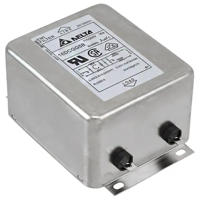 16DCGG5B (LINE FILTER 115/250VAC 16A CHASS)
