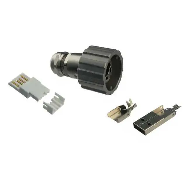 17-200591 (CONN PLUG ASSY USB 2.0 MTL IP67)