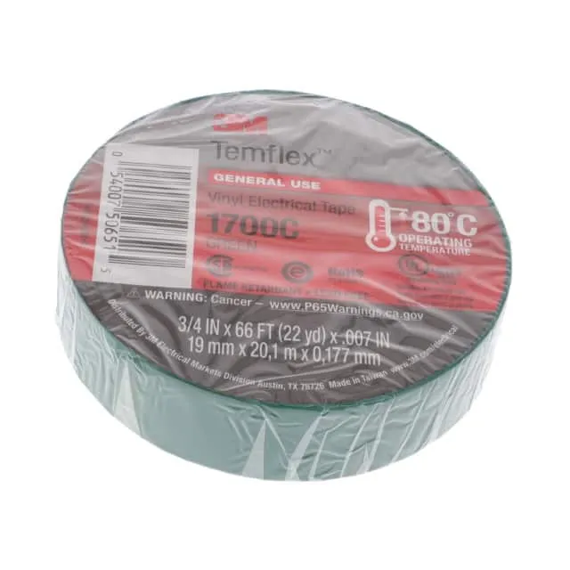 1700C-GREEN-3/4X66' (TEMFLEX GENERAL USE VINYL ELECTR)
