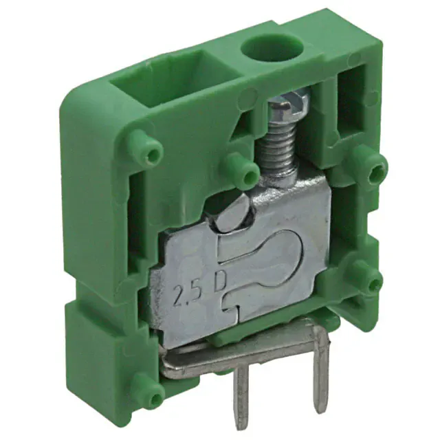 1701162 (TERM BLOCK 24A 250V 1POS GREEN)