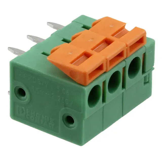 1704376 (CONN TERM BLOCK 3POS 5.08MM)