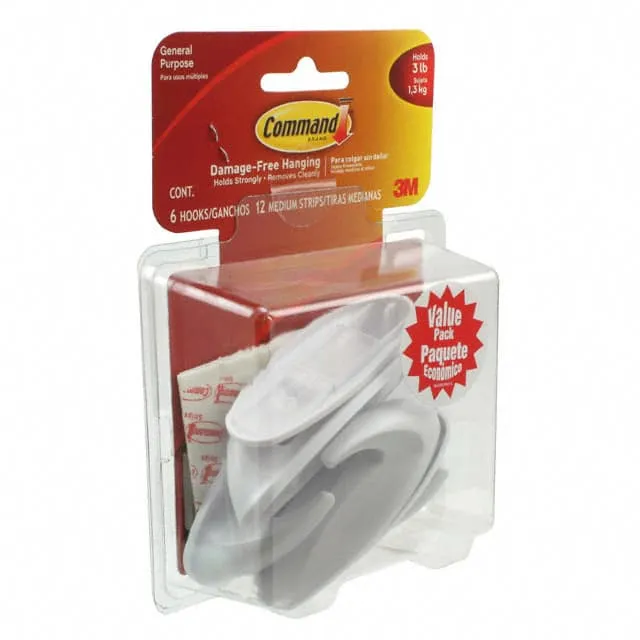 17081-VP-6PK (MED DESIGNER HOOKS VALUE PACK)