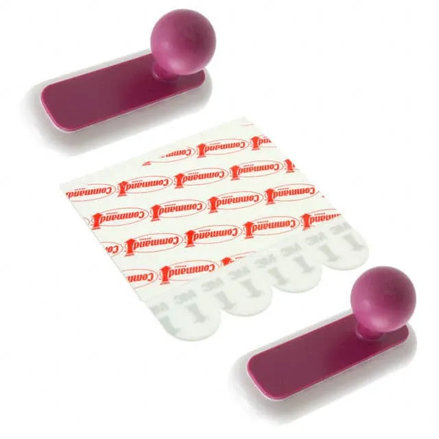 17084-P (MEDIUM PINK BALL HOOKS)