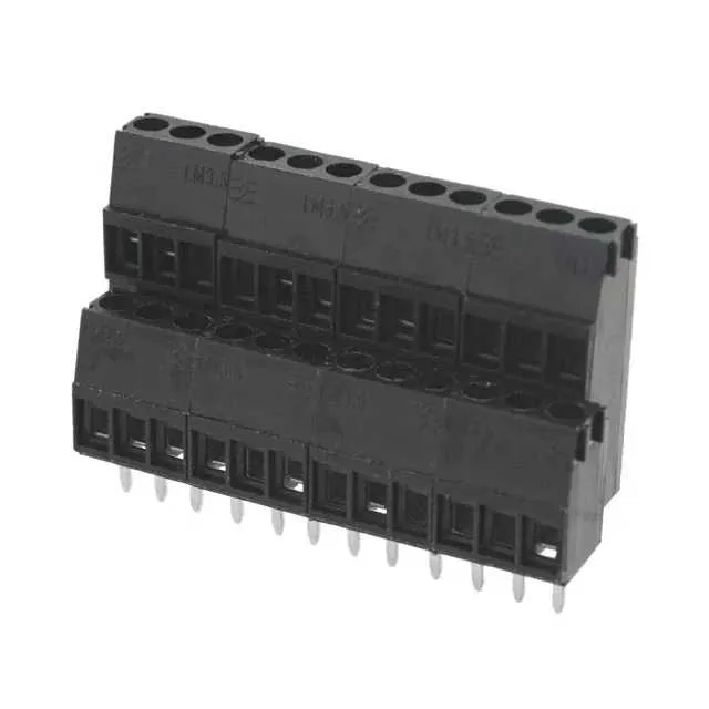 1720100000 (TERM BLOCK PCB 24POS 3.5MM BLACK)