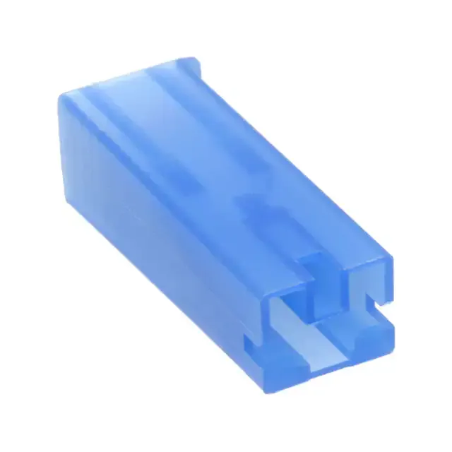 172076-6 (CONN RCPT HOUSING 0.25 1POS BLUE)