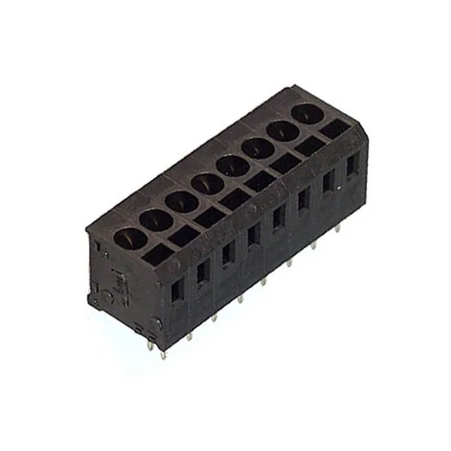 1722460000 (TERM BLOCK PCB 8POS 5.08MM BLACK)