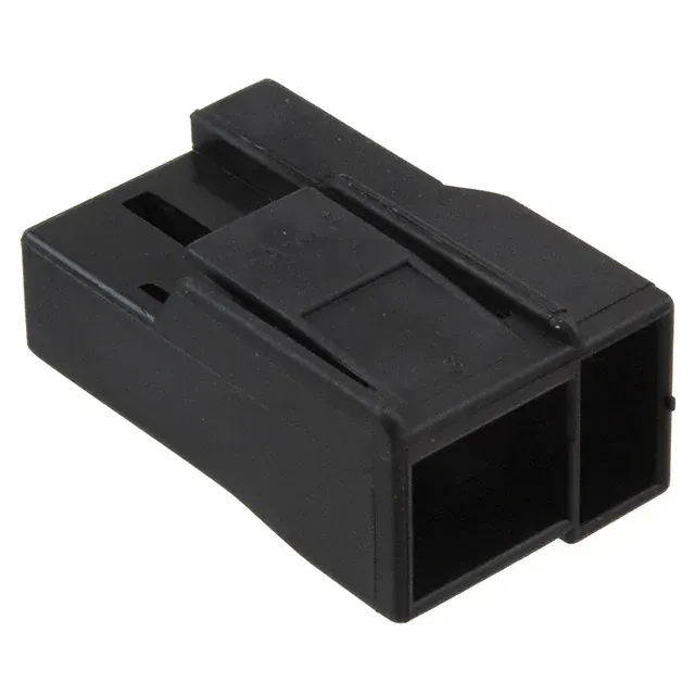 172434-2 (CONN RCPT HSG 0.25 2POS BLACK)