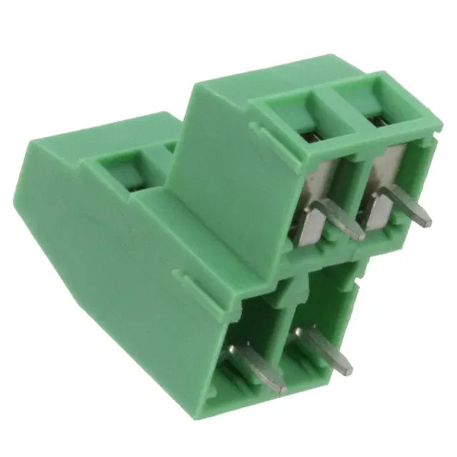 1726040 (TERM BLK DBL LVL 2POS 5.08MM GRN)