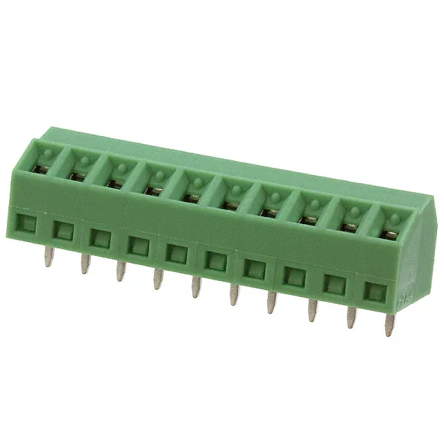 1728365 (TERM BLOCK PCB 10POS 3.81MM GRN)