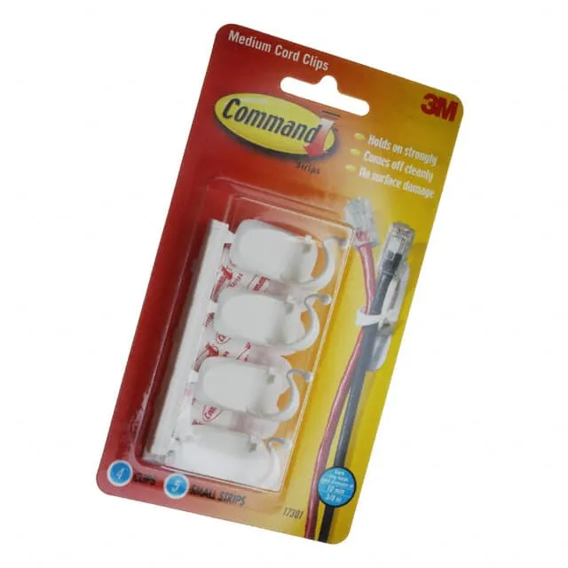 17301 (CBL CLIP LCK ADH 4 CLIP 5 STRIPS)